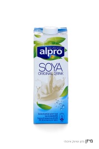 צילום משקה סויה של חברת אלפרו בעבור מיזן, מזון ושיווק איכותי