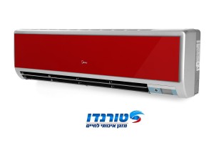 צילום מוצר עם השתקפויות - מזגן טורנדו בעבור מודעת פרסומת