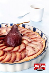 צילום מנות / צילום מזון - טארט אגסים צולם עבור מעדנות