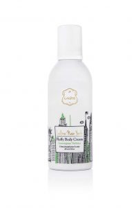 צילום מוצר - קצף קרם גוף מסדרת ניו-יורק צולם עבור ללין