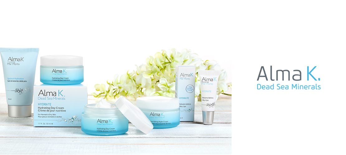 צילומי אווירה של מוצרי קוסמטיקה עבור Alma k